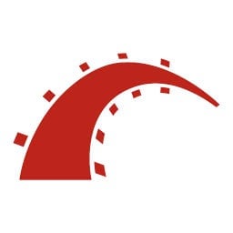 Logo Ruby on Rails - frameworka do tworzenia aplikacji WEB